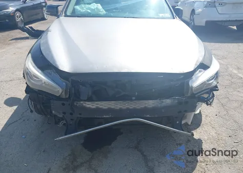 2016 Infiniti Q50 3.0T Red Sport 400 из США, поврежденный, VIN JN1FV7AR2GM450997